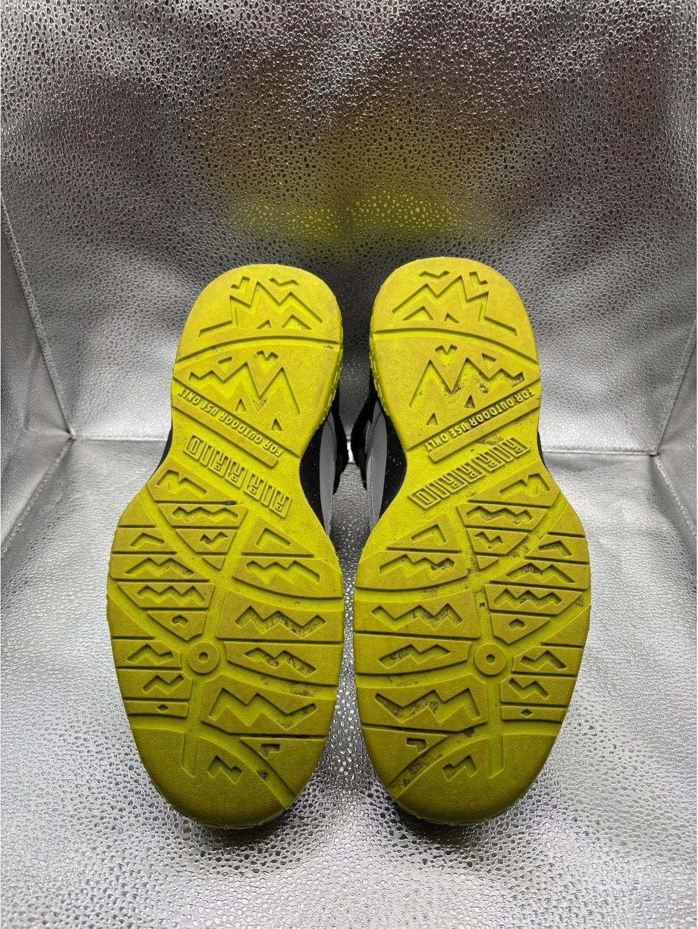 Nike air raid wolf grey venom green